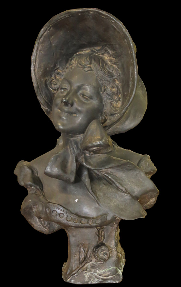 ☆ アンティーク ブロンズ 女性像 フランス アールデコ期 - 工芸品